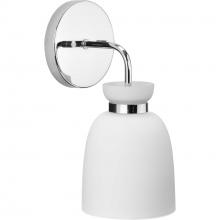 Progress Lighting P300484-015 - Lexie Collection One-Light Polished Chrome Contemporary Vanity Light