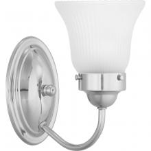 Progress Lighting P3287-15ET - Fluted Glass Collection One-Light Bath & Vanity