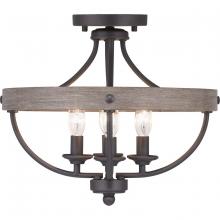 Progress Lighting P350117-143 - 4-60W CAND SEMI-FLUSH