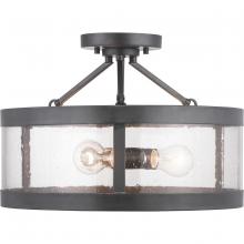 Progress Lighting P350119-143 - 3 - Light Semi-Flush Convertible Pendant