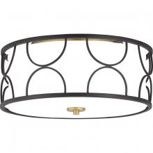 Progress Lighting P350132-031 - 3-60W MED FLUSH MOUNT