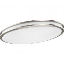 Progress Lighting P350277-009-CS - Abide Collection 5-CCT Integrated LED Brushed Nickel Contemporary 32.28" Extra-Large Flush Mount