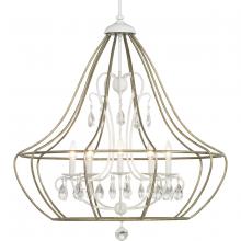 Progress Lighting P400152-151 - Fleurette Collection Five-Light Chandelier