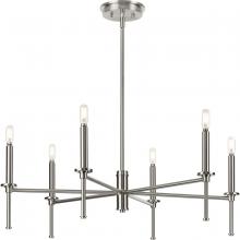 Progress Lighting P400294-009 - 6 - Light Chandelier
