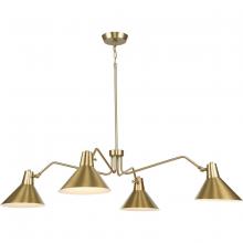 Progress Lighting P400310-109 - Trimble Collection Four-Light Brushed Bronze Chandelier