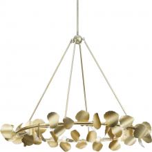 Progress Lighting P400360-176 - Laurel Collection Eight-Light Gilded Silver Transitional Chandelier