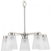 Progress Lighting P400401-009 - 5-Light Chandelier Brushed Nickel