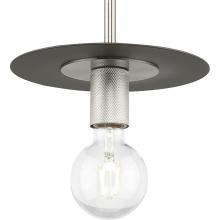 Progress Lighting P500392-009 - Trimble Collection One-Light Brushed Nickel Mini Pendant