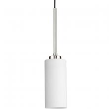 Progress Lighting P500404-009 - Cofield Collection One-Light Brushed Nickel Transitional Pendant