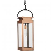 Progress Lighting P550018-169 - Union Square One-Light Antique Copper Urban Industrial Hanging Lantern