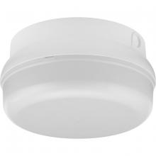 Progress Lighting P550114-028-30 - Hard Nox Collection White 9" Round Flush Mount Light
