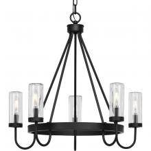 Progress Lighting P550130-31M - 5 - Light Outdoor Chandelier