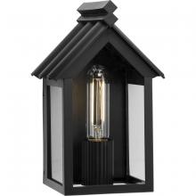 Progress Lighting P560302-31M - POINT DUMEÂ® by Jeffrey Alan Marks for Progress Lighting Dunemere Matte Black Outdoor Wall Lantern w