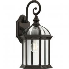 Progress Lighting P560322-020 - Dillard Collection One-Light Traditional Antique Bronze Clear Glass Outdoor Wall Lantern