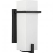Progress Lighting P560361-031 - Antrim Collection One-Light Black Modern Small Outdoor Wall Lantern