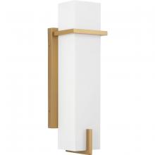 Progress Lighting P560362-205 - Antrim Collection One-Light Soft Gold Modern Medium Outdoor Wall Lantern