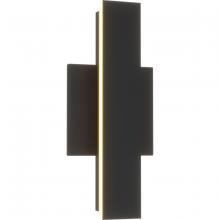 Progress Lighting P560366-31M-CS - Z-2040 Collection LED Matte Black Contemporary Small Outdoor Wall Light