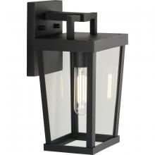 Progress Lighting P560372-031 - Tryon Collection One-Light Small Black New Traditional Outdoor Wall Lantern