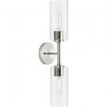 Progress Lighting P710115-009 - 2 - Light Brushed Nickel Transitional Wall Bracket