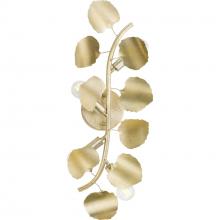 Progress Lighting P710123-176 - Laurel Collection Four-Light Gilded Silver Transitional Wall Bracket