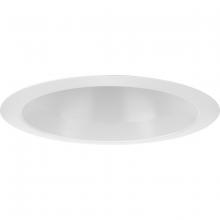 Progress Lighting P806003-028 - 6" Satin White Recessed Open Shower Trim for 6" Housing (P806N series)