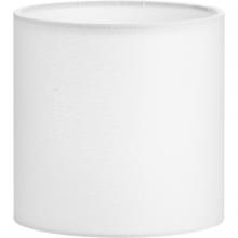 Progress Lighting P860059-000 - White Linen Drum Shade