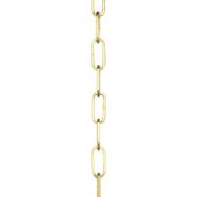 Progress Lighting P8757-160 - Accessory Chain - 10' of 9 Gauge Chain in Brushed Brass