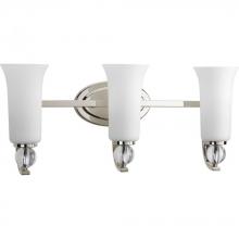 Progress Lighting P2100-104 - Elina Collection Three-Light Bath & Vanity