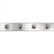 Progress Lighting P3115-15 - Broadway Collection Four-Light Polished Chrome Traditional Bath Vanity Light