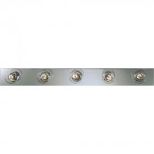 Progress Lighting P3116-15 - Broadway Collection Five-Light Polished Chrome Traditional Bath Vanity Light