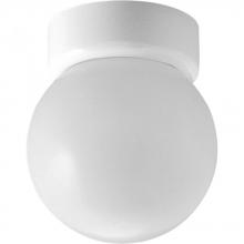 Progress Lighting P3203-30 - One-Light 6" Glass Globe Close-to-Ceiling