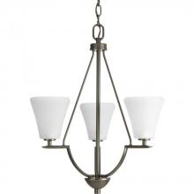 Progress Lighting P3821-20W - Bravo Collection Three-Light Foyer Chandelier