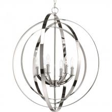 Progress Lighting P3889-104 - Equinox Collection Six-Light Pendant