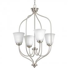 Progress Lighting P3891-09 - Keats Collection Four-Light Foyer Chandelier