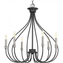 Progress Lighting P400030-143 - 6-60W CAND CHANDELIER