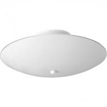 Progress Lighting P4610-30 - 14-1/2" Round Glass Three-Light Close-to-Ceiling