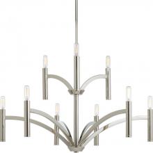 Progress Lighting P4719-104 - 9-60W CAND CHANDELIER