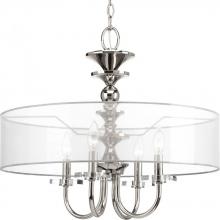 Progress Lighting P500043-104 - 4 - Light Chandelier Pendant