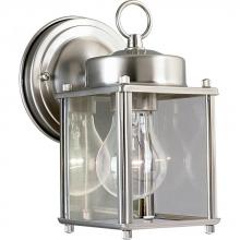 Progress Lighting P5607-09 - Flat Glass Lantern One-Light Wall Lantern