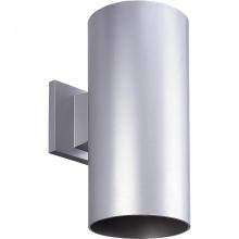 Progress Lighting P5641-82 - 6" Metallic Gray Outdoor Wall Cylinder