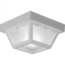 Progress Lighting P5744-30 - One-Light 8-1/4" Flush Mount for Indoor/Outdoor use
