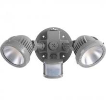 Progress Lighting P6341-82-30K - Two-Light Security/Flood Light With Motion Sensor