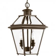 Progress Lighting P6537-20 - 2-60W CAND HANGING LANTERN