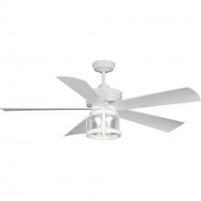 Progress Lighting P250011-028-WB - 56" 2 - Light Ceiling Fan