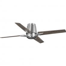 Progress Lighting P250028-081 - 52" Four-Blade Antique Nickel Ceiling Fan