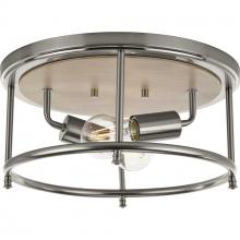 Progress Lighting P350151-009 - 2-60W MED FLUSH MOUNT