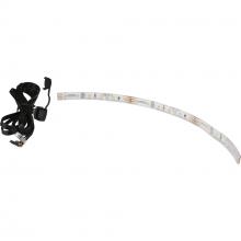 Progress Lighting P700008-000-30 - Hide-a-Lite LED Tape 12" LED Silicone 3000K Tape Light, field cuttable every 4"