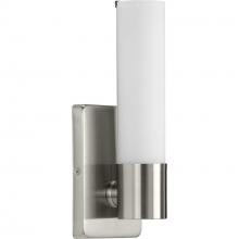 Progress Lighting P710047-009-30 - Blanco LED Collection Brushed Nickel One-Light LED Wall Bracket