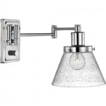 Progress Lighting P710084-104 - 1 - Light Wall Sconce w/ Arm and Switch