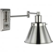 Progress Lighting P710085-009 - 1 - Light Wall Sconce w/ Arm and Switch